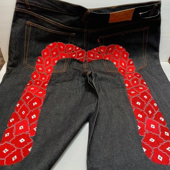 Evisu Denim Shorts - Picture 3 of 5